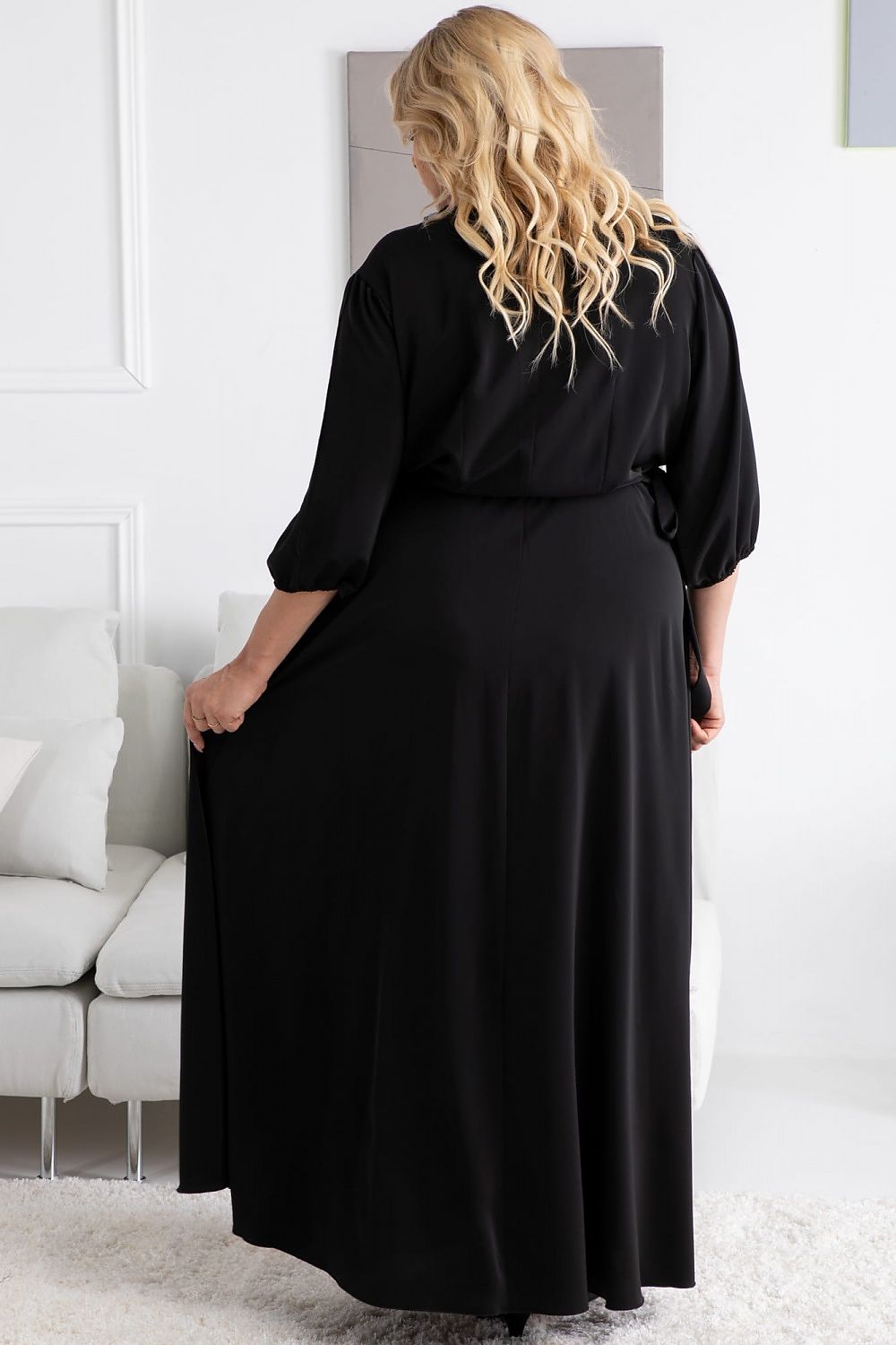 Plus size dress model 168943 Karko