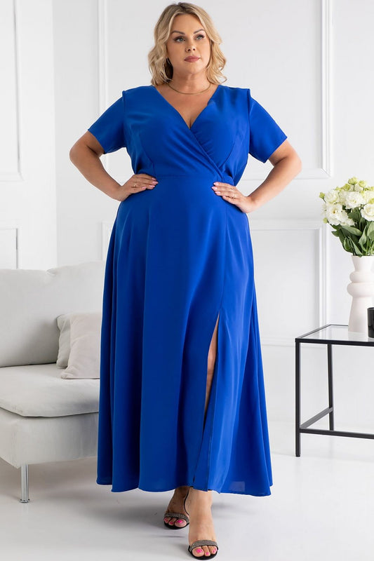 Plus size dress model 168950 Karko