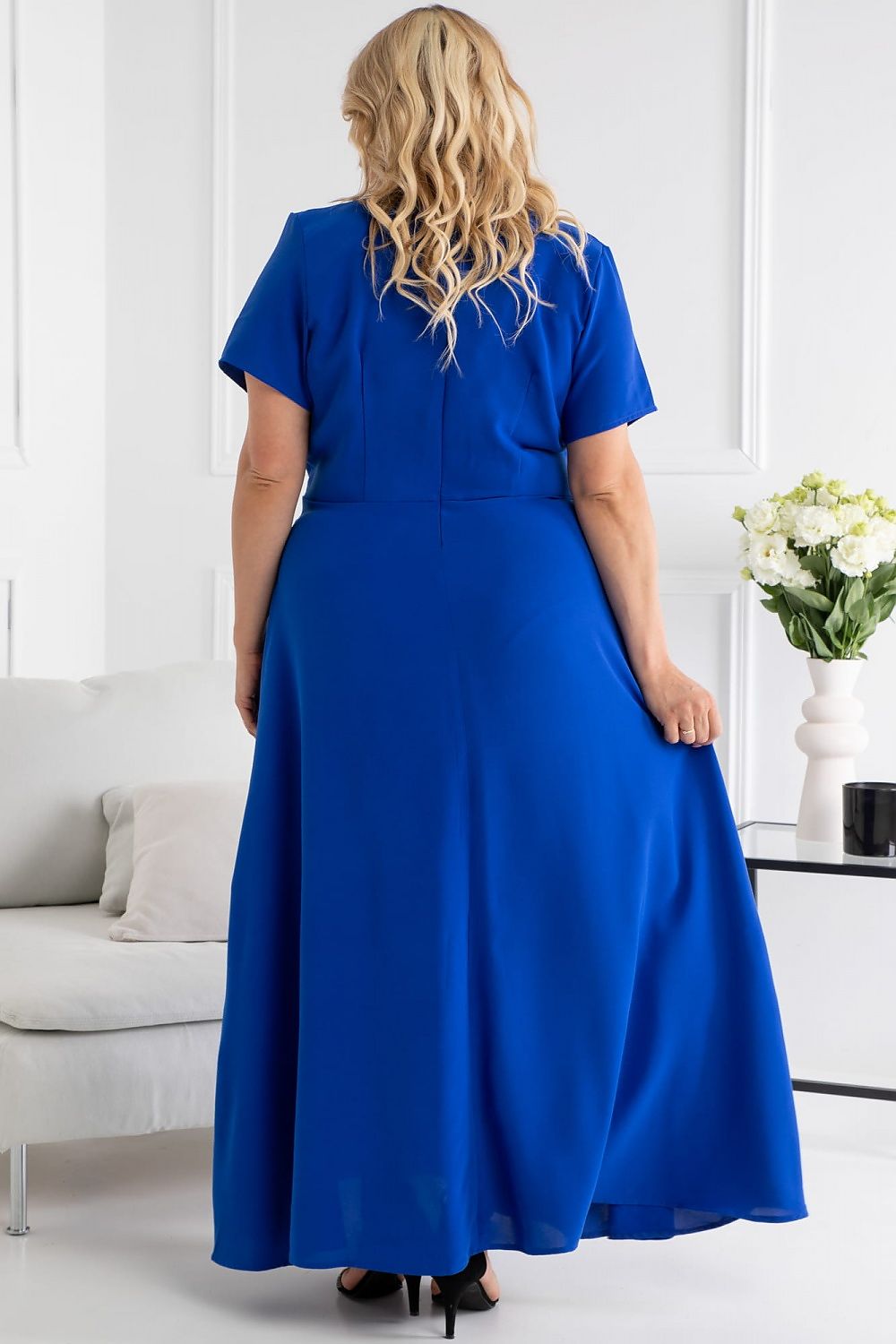 Plus size dress model 168950 Karko