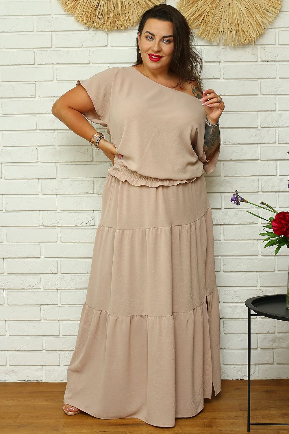 Plus size blouse model 168983 Karko