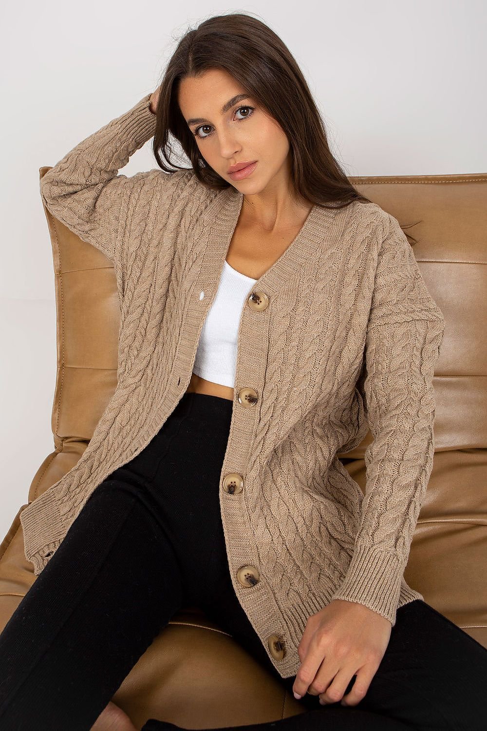 Cardigan model 170542 Rue Paris