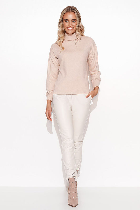 Turtleneck model 170925 Makadamia