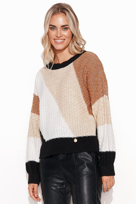 Jumper model 171523 Makadamia