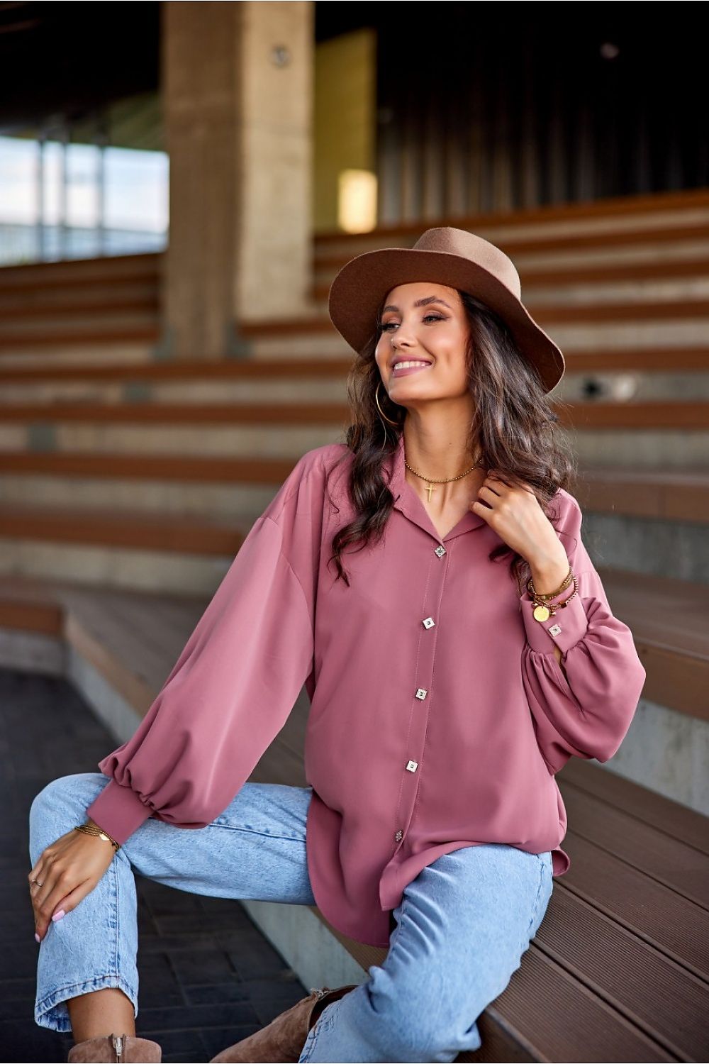 Long sleeve shirt model 173032 Roco Fashion