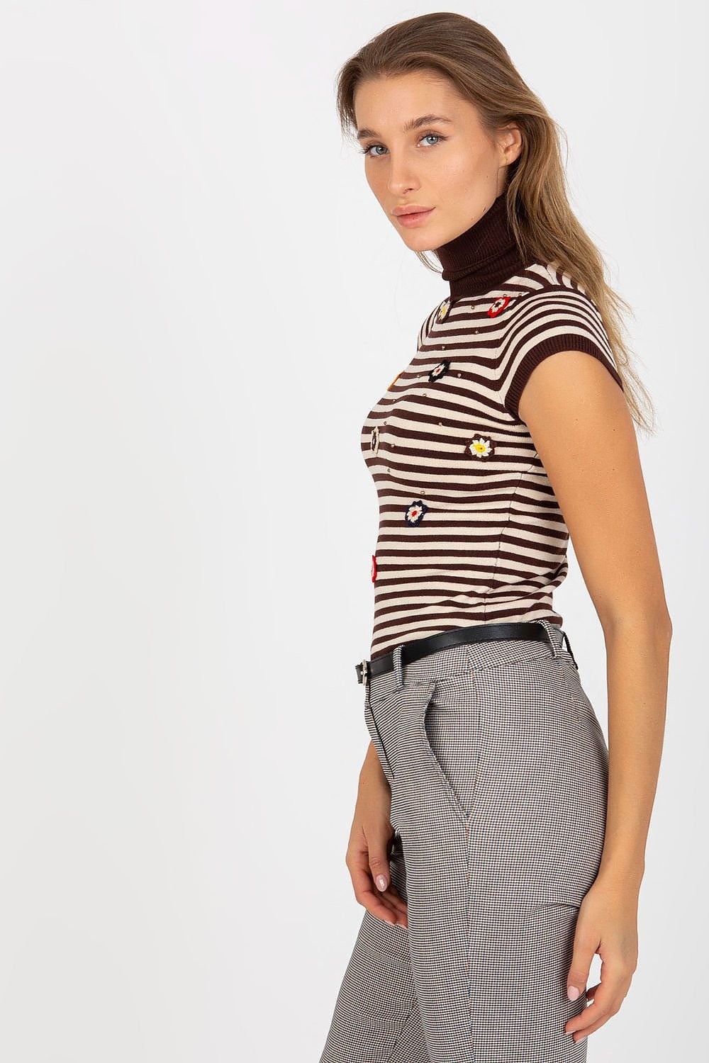 Short sleeve sweater model 174858 AT