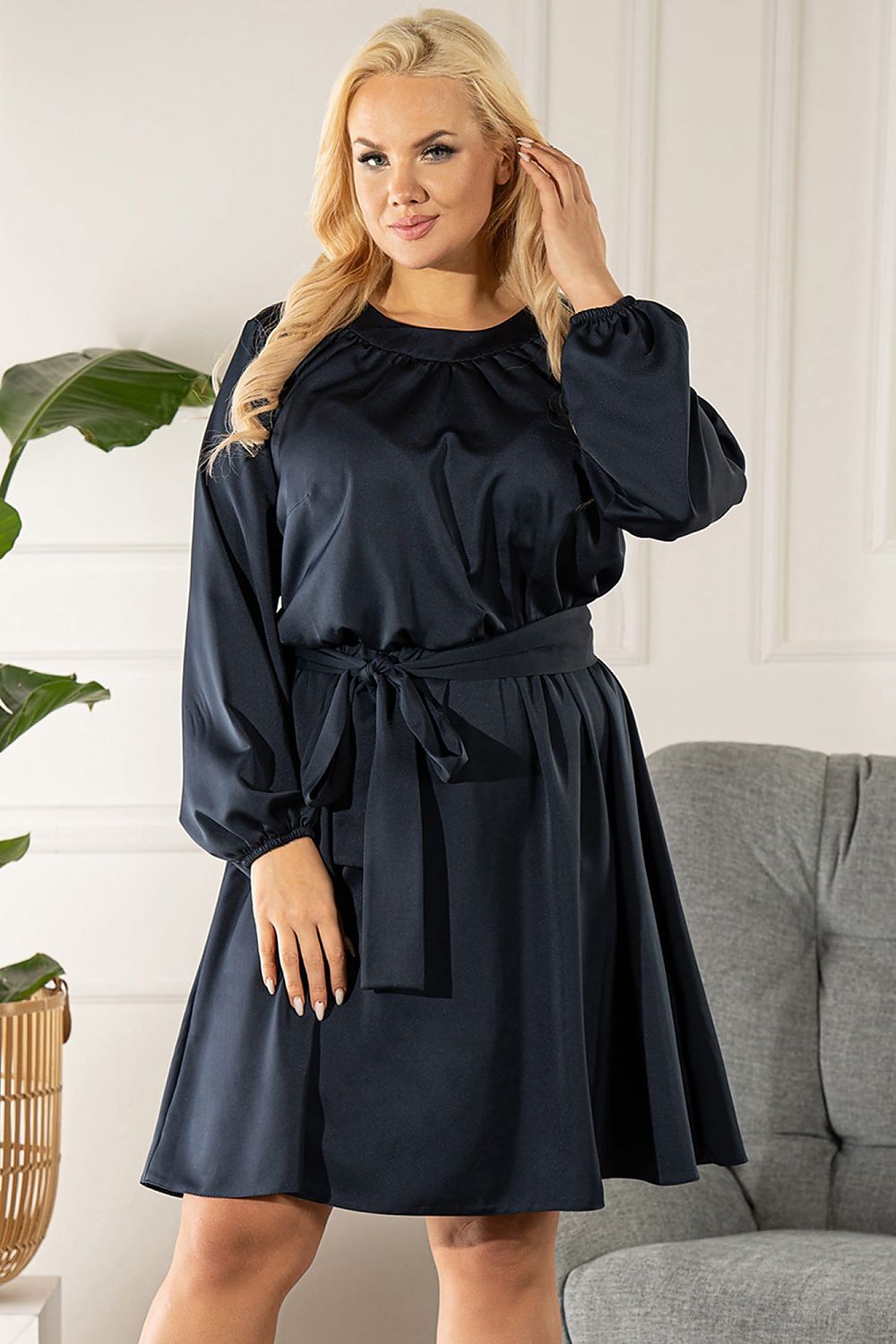 Plus size dress model 175222 Karko