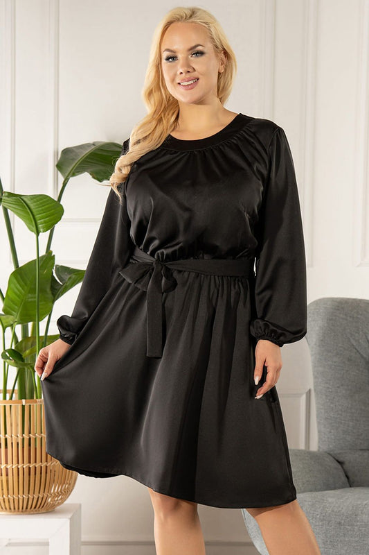 Plus size dress model 175223 Karko