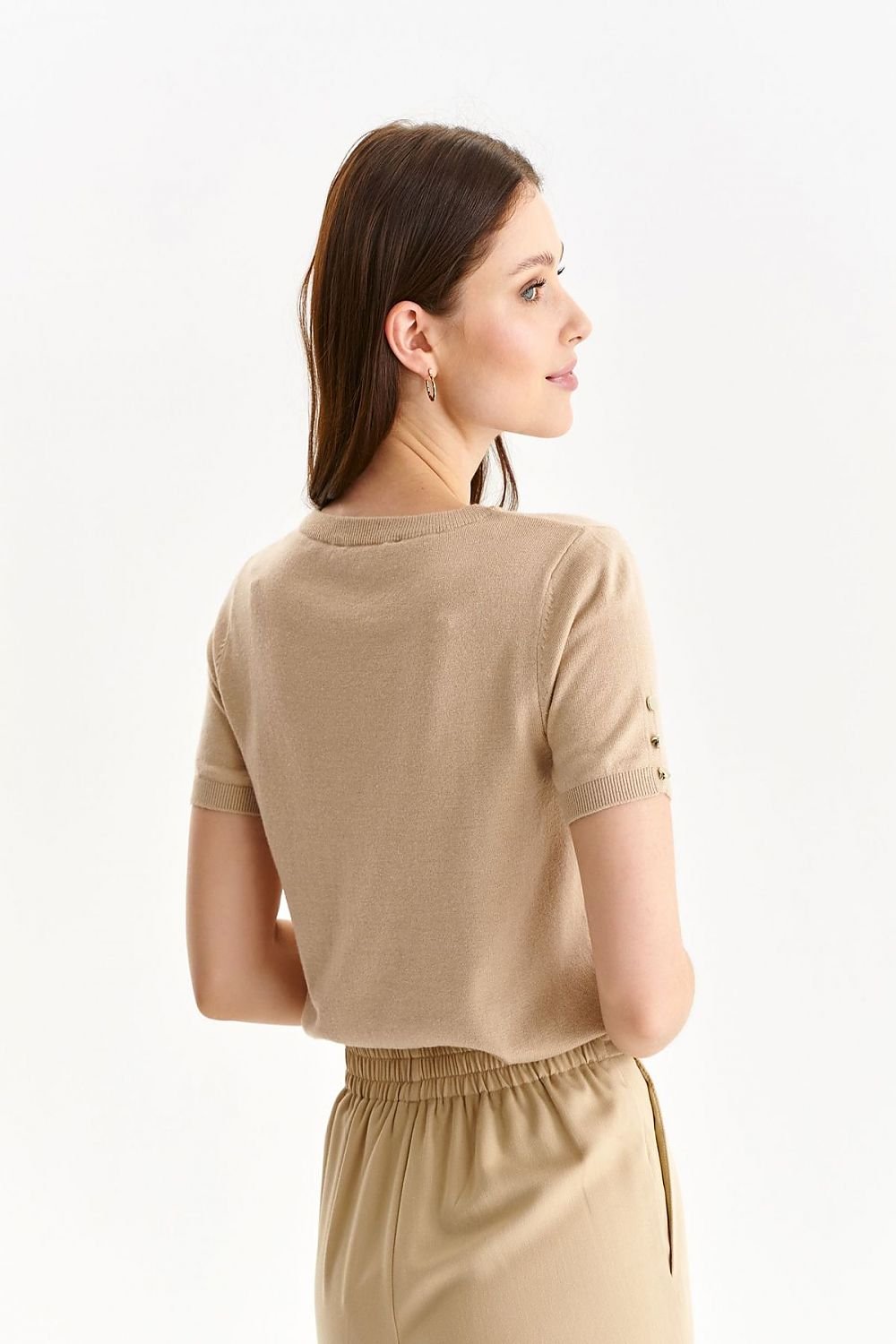 Short sleeve sweater model 175915 Top Secret