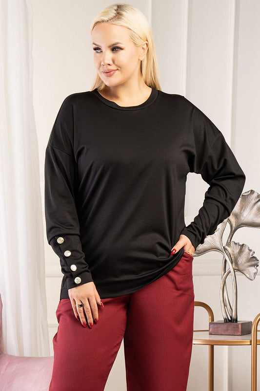 Plus size blouse model 176844 Karko