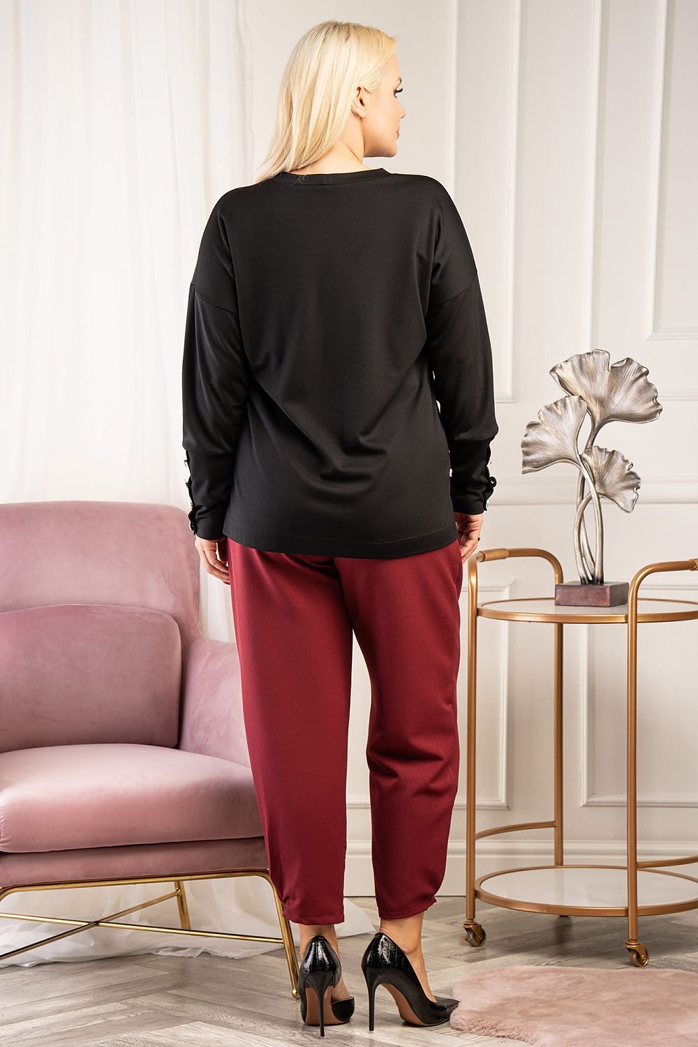 Plus size blouse model 176844 Karko