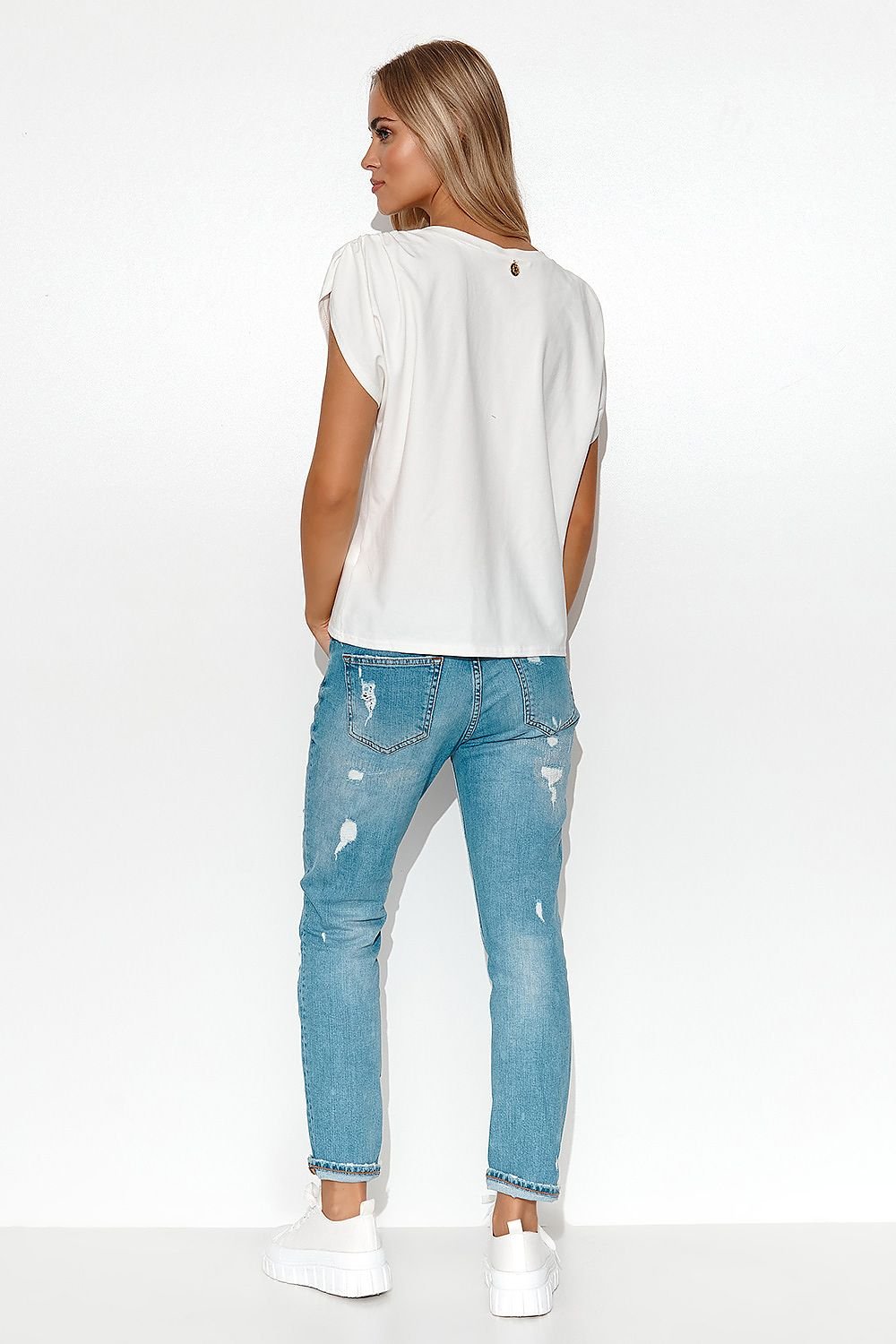 Blouse model 178319 Makadamia