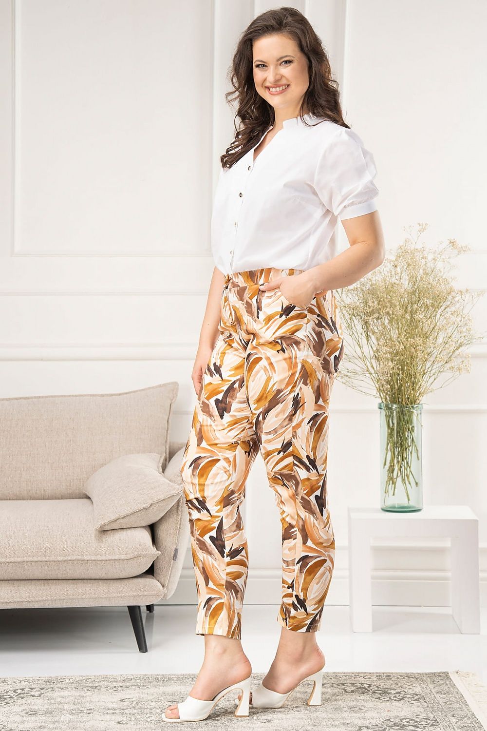 Plus size Trousers model 180469 Karko