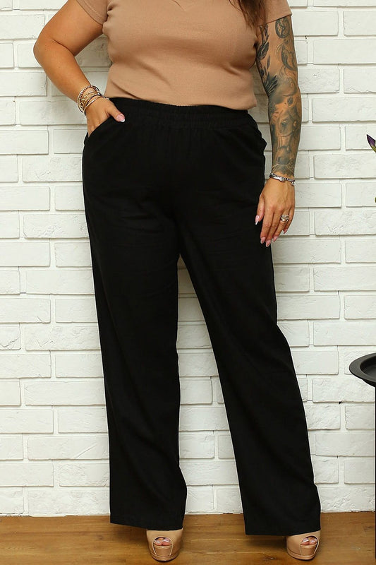 Plus size Trousers model 180478 Karko