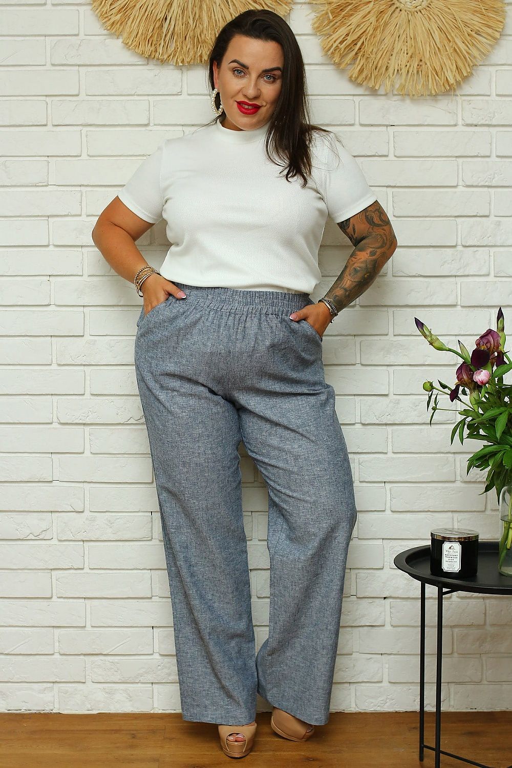 Plus size Trousers model 180481 Karko