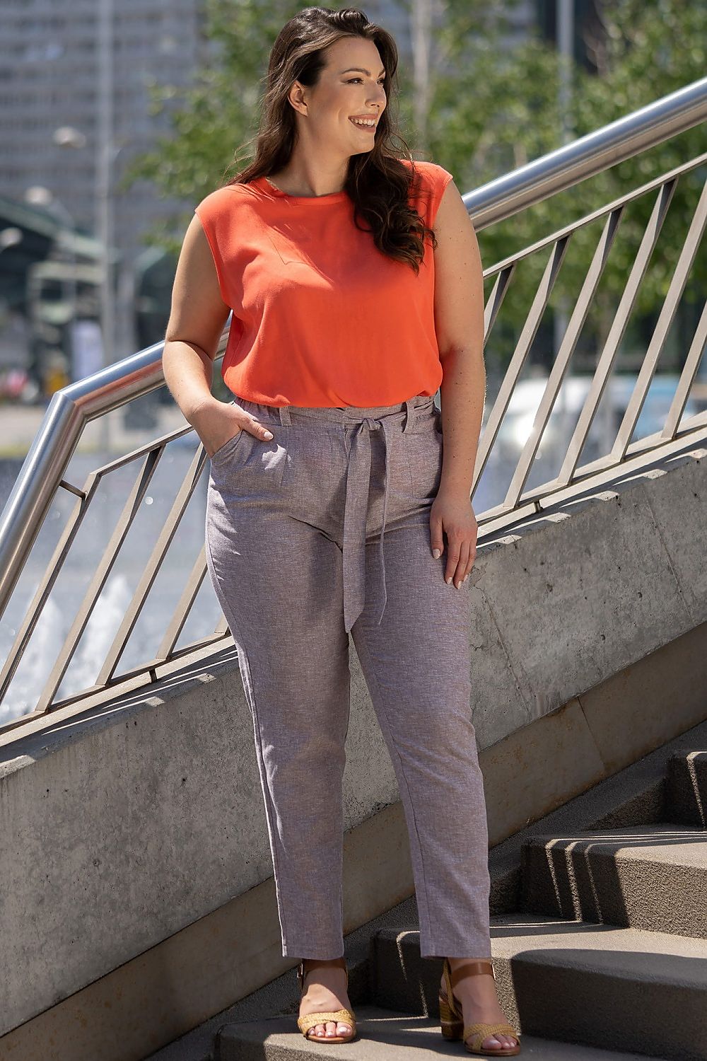 Plus size Trousers model 180483 Karko