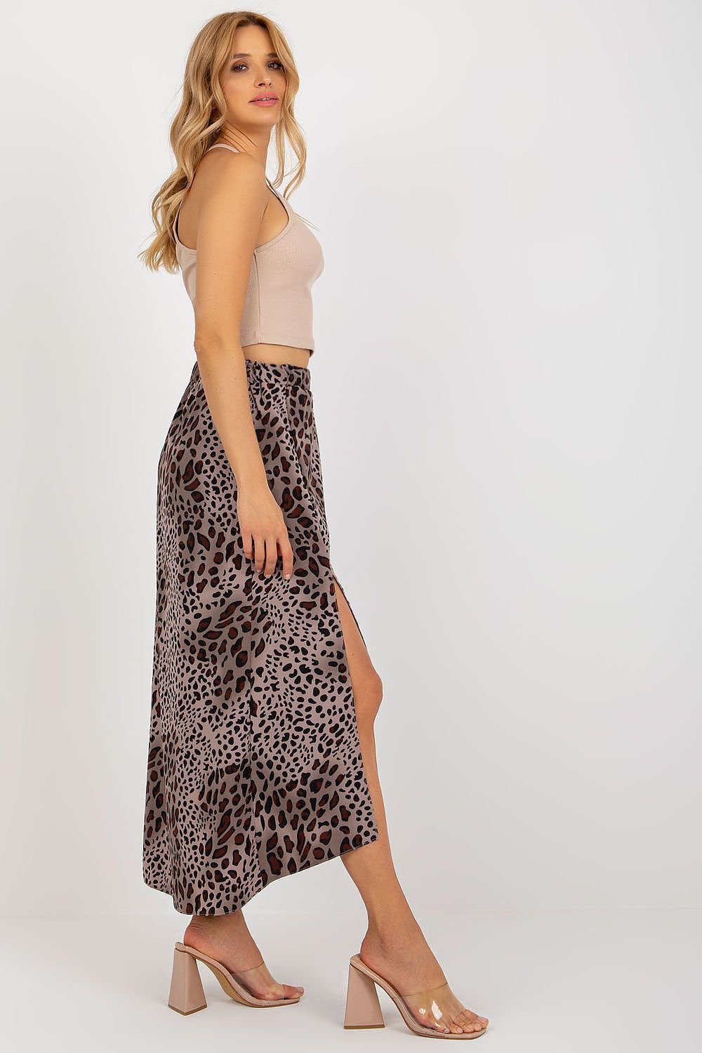Long skirt model 181363 Rue Paris