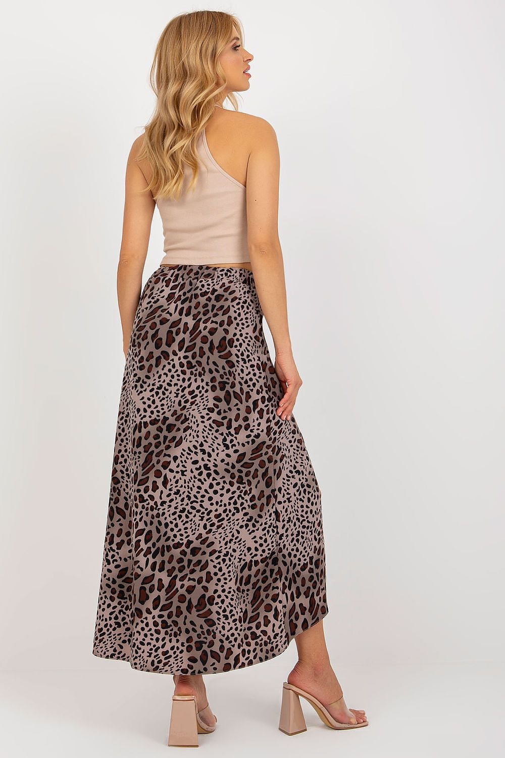 Long skirt model 181363 Rue Paris