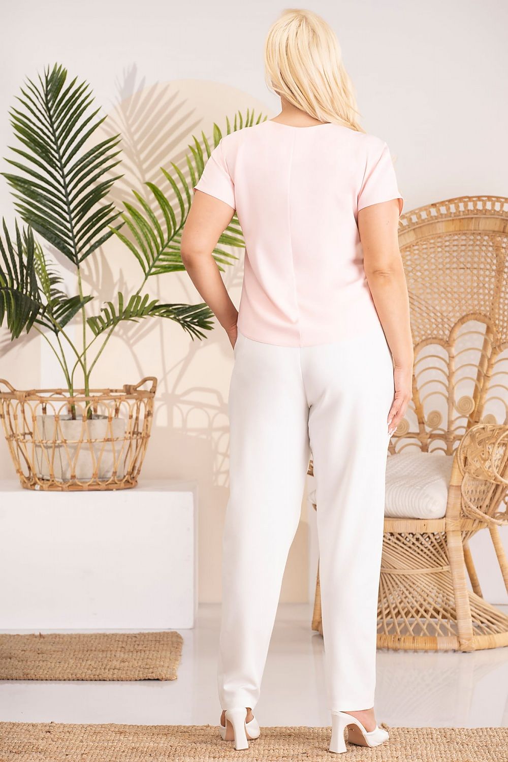 Plus size blouse model 183321 Karko