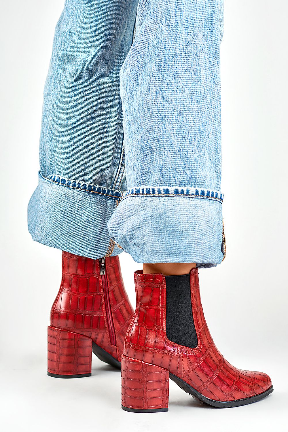 Heel boots model 184615 PRIMO