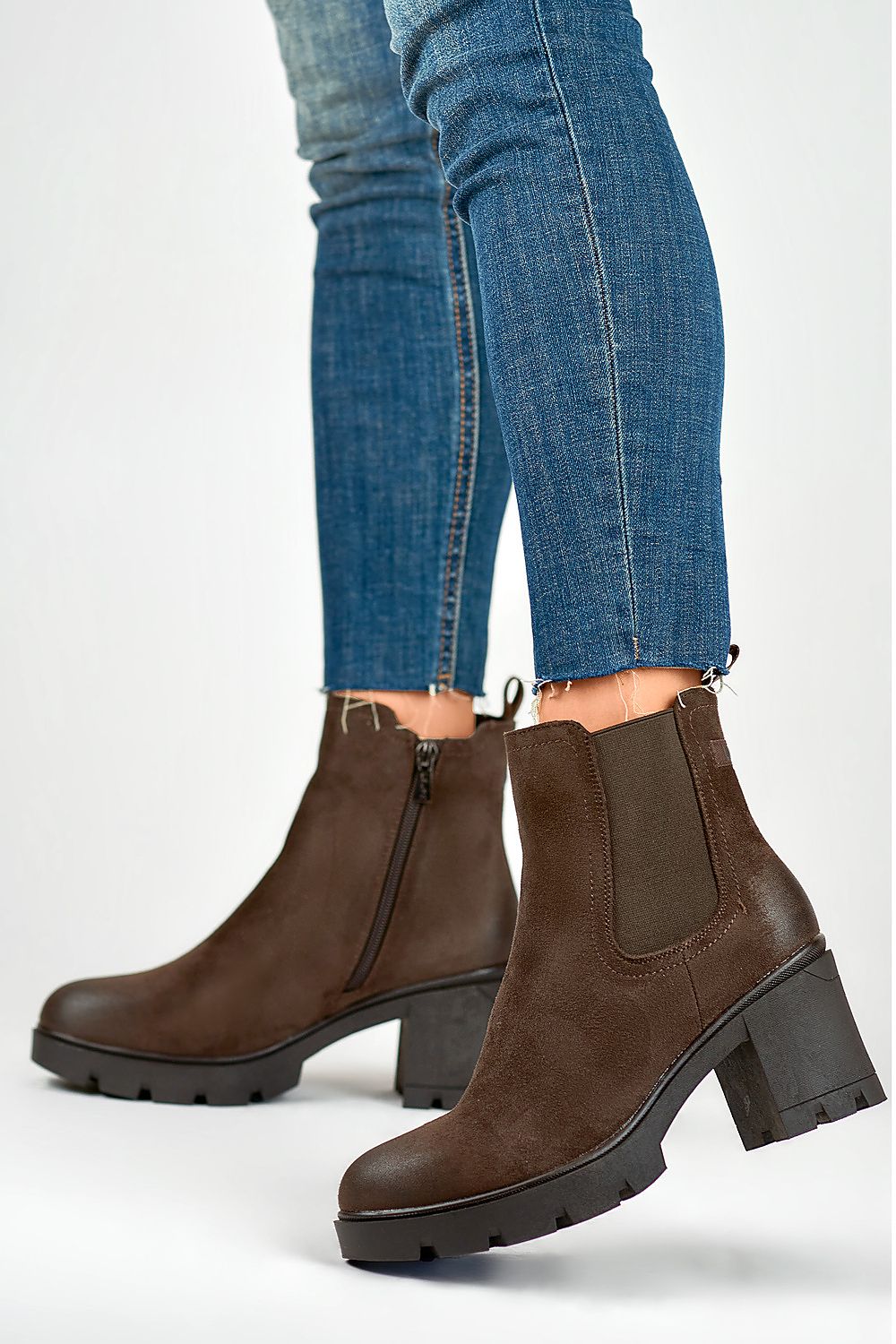 Heel boots model 184617 PRIMO