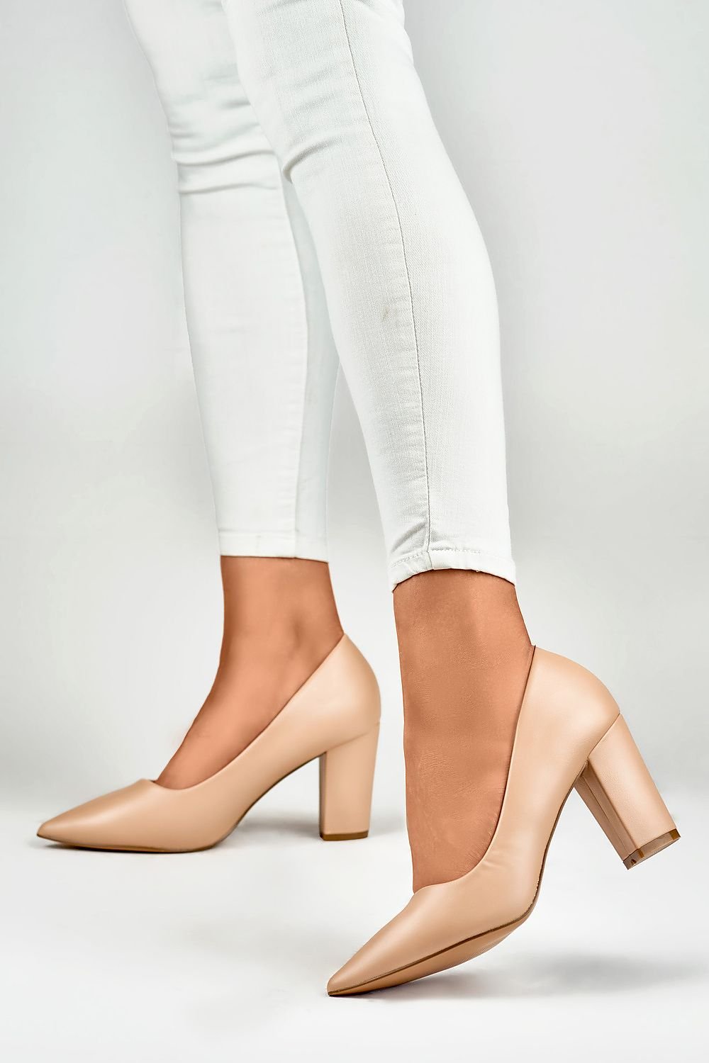 Block heel pumps model 184636 PRIMO