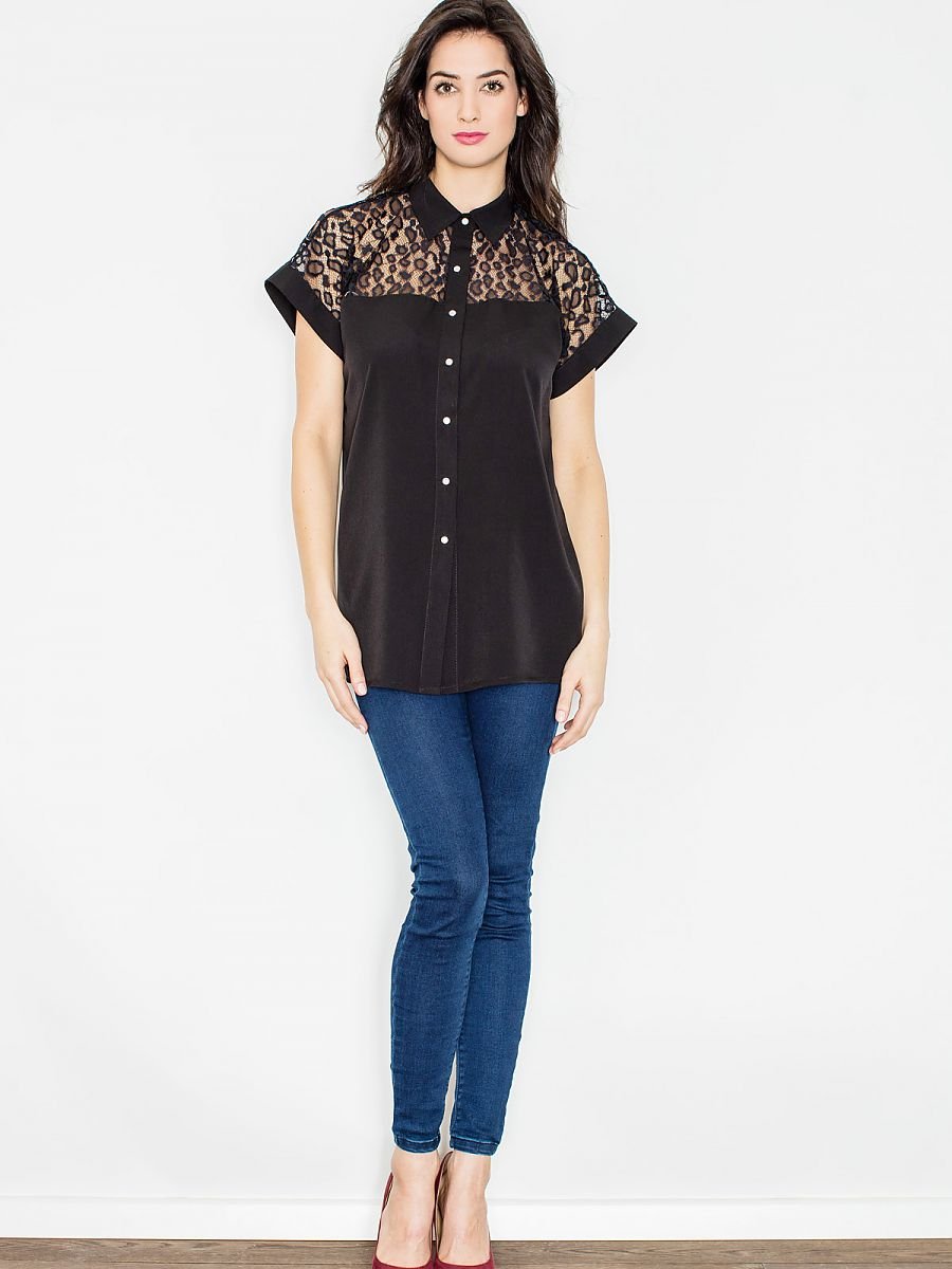 Blouse model 50068 Figl