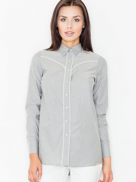 Long sleeve shirt model 61516 Figl