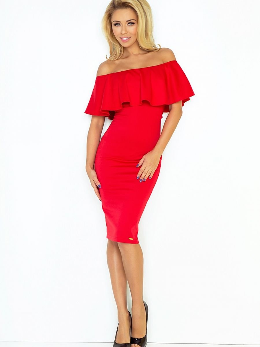 Evening dress model 73845 Numoco