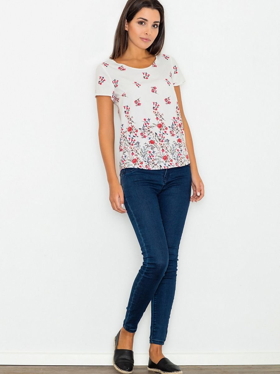 Blouse model 77045 Figl