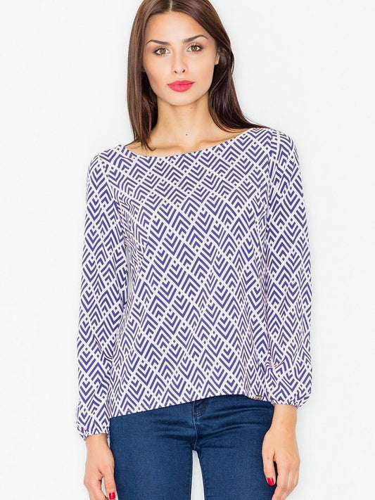 Blouse model 77078 Figl