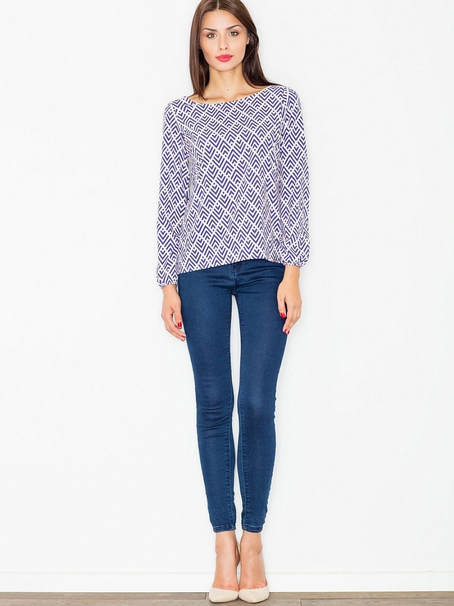 Blouse model 77078 Figl