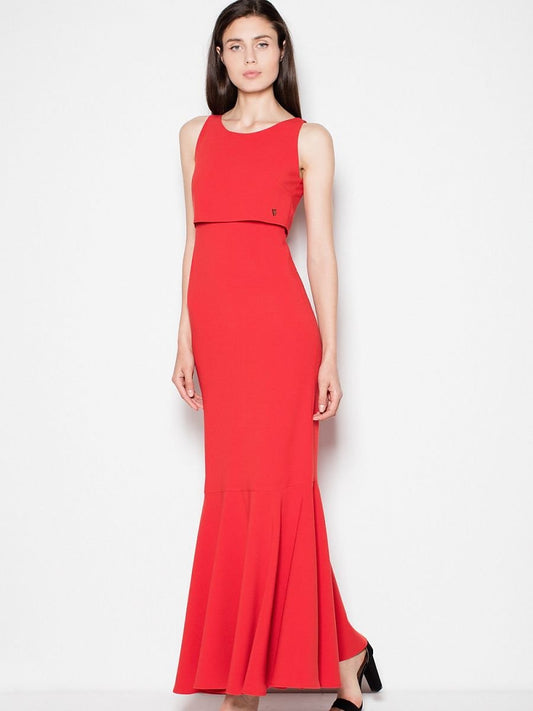 Long dress model 77160 Venaton