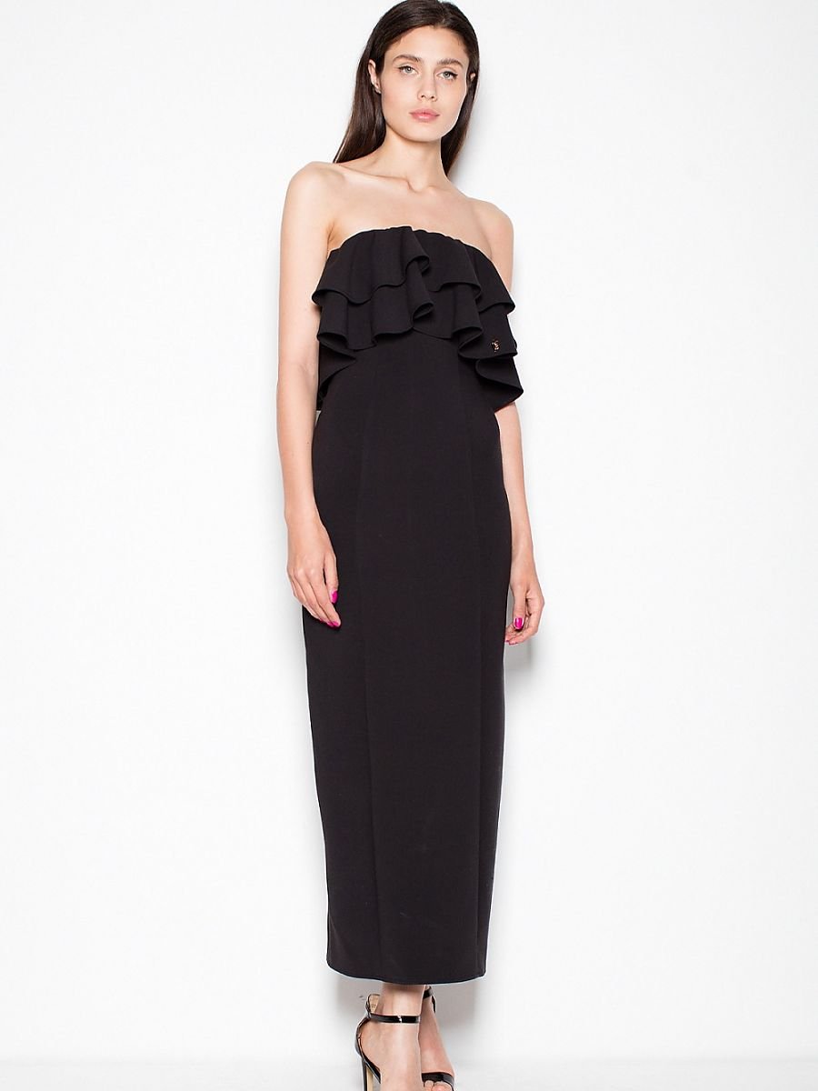 Long dress model 77163 Venaton