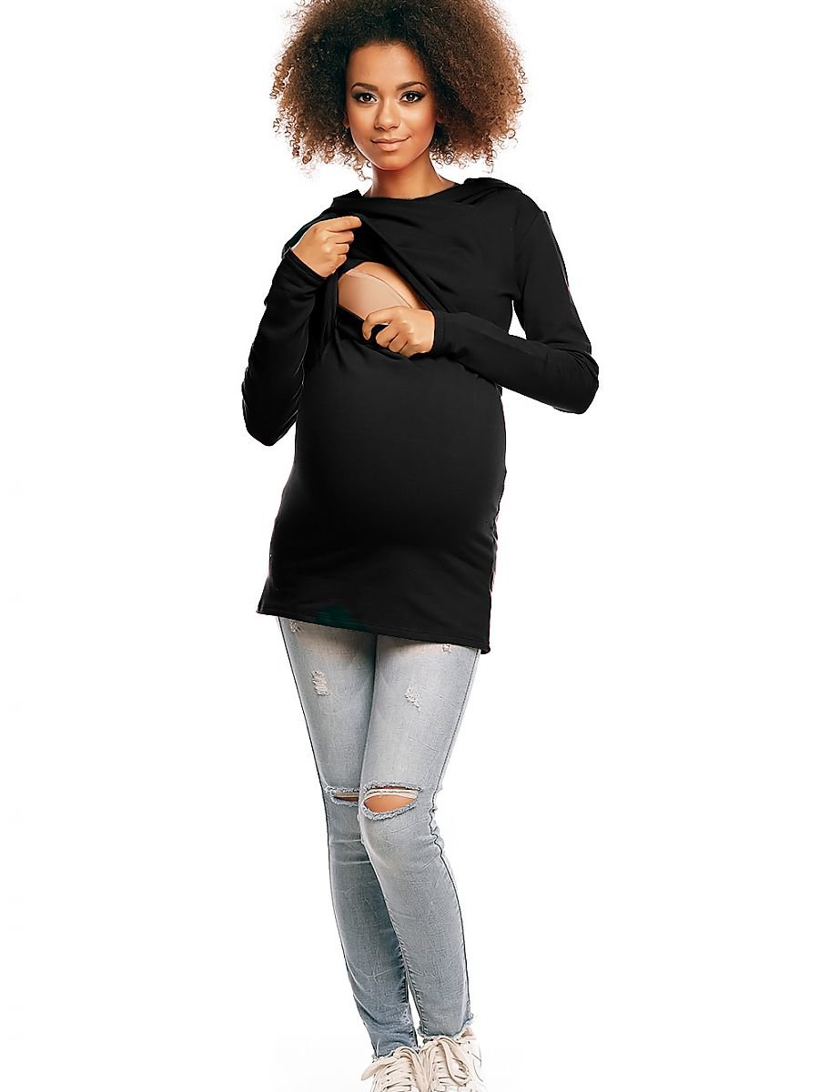 Maternity sweatshirt model 84463 PeeKaBoo