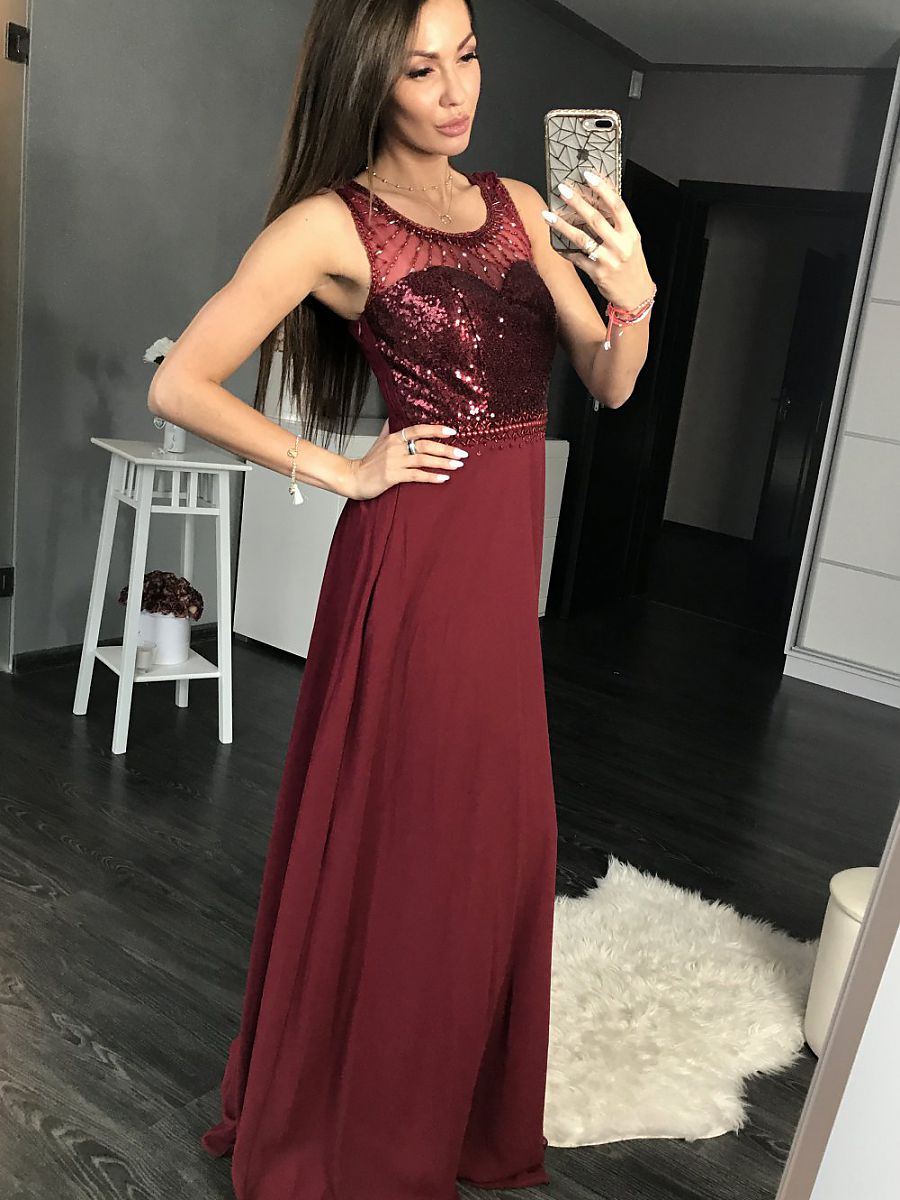 Long dress model 105254 YourNewStyle