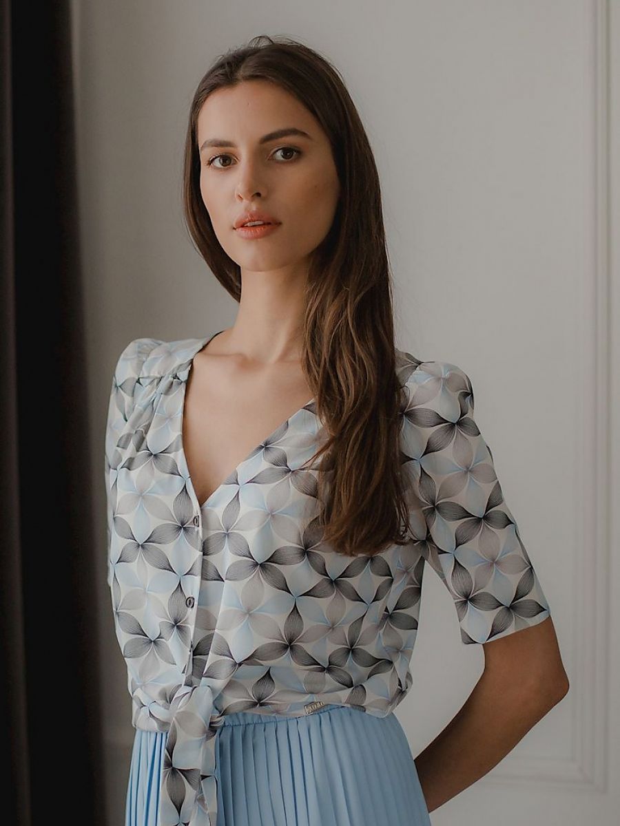 Short sleeve shirt model 143906 Lenitif