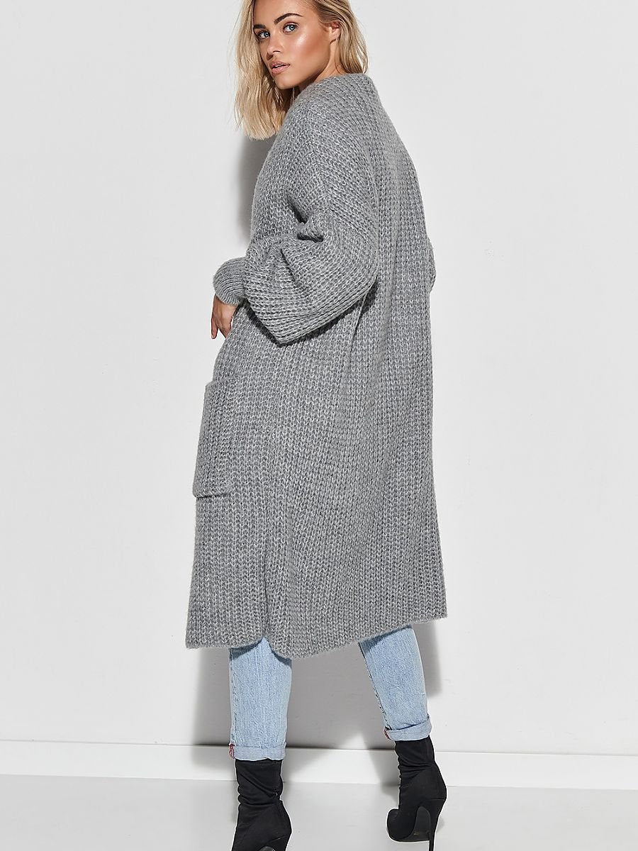 Cardigan model 150116 Makadamia