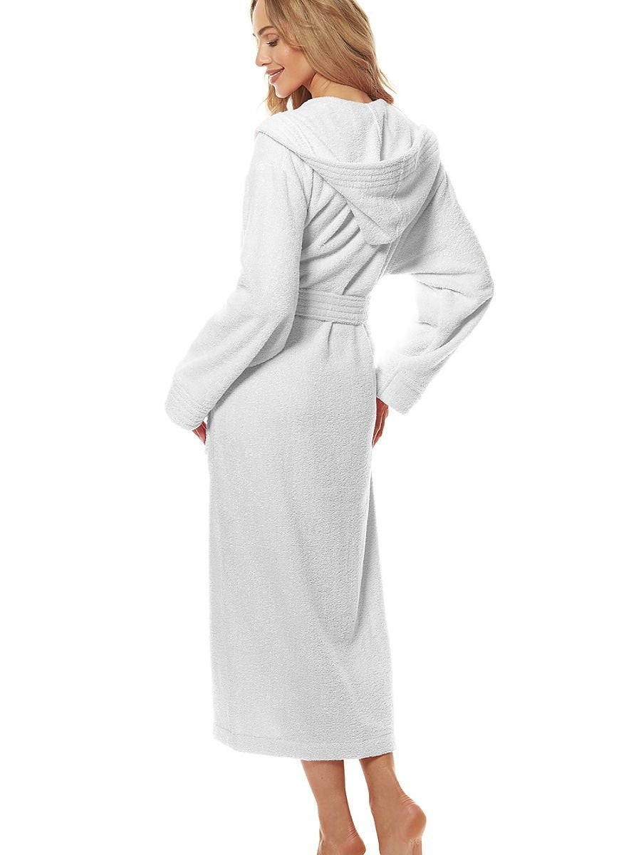 Long bathrobe model 152619 L&L collection