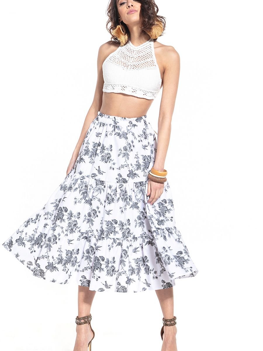 Long skirt model 152861 Tessita