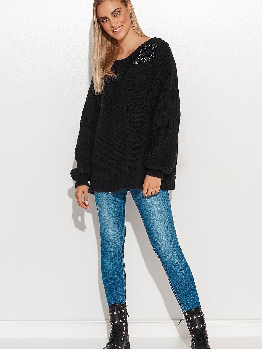 Jumper model 158062 Makadamia