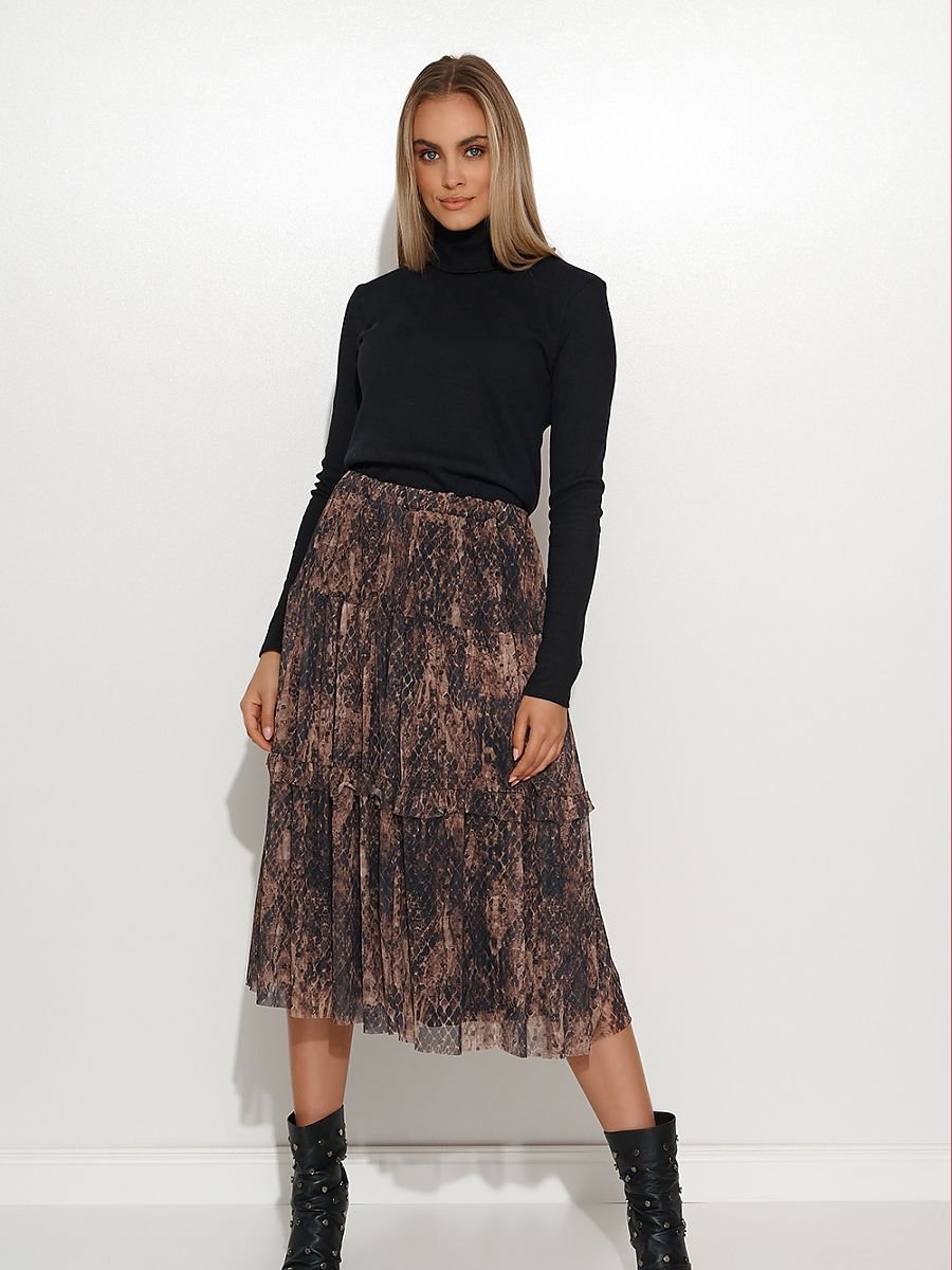 Turtleneck model 158376 Makadamia