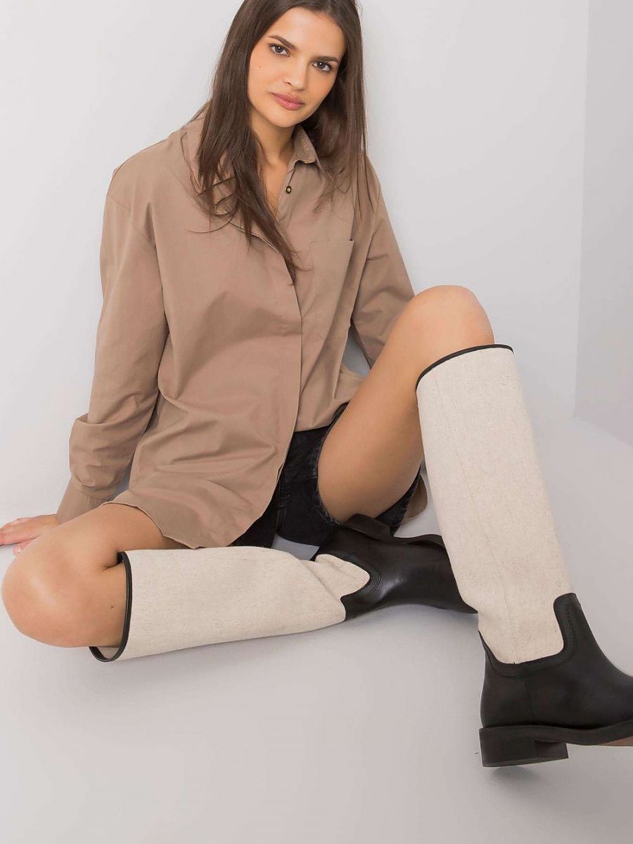 Long sleeve shirt model 160737 Ex Moda