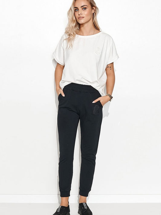 Tracksuit trousers model 162923 Makadamia