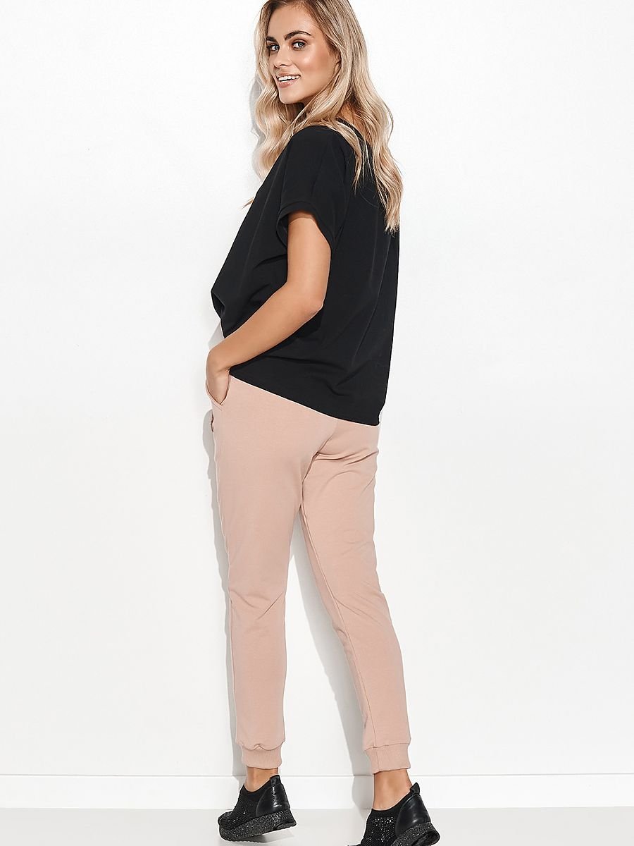 Tracksuit trousers model 162924 Makadamia