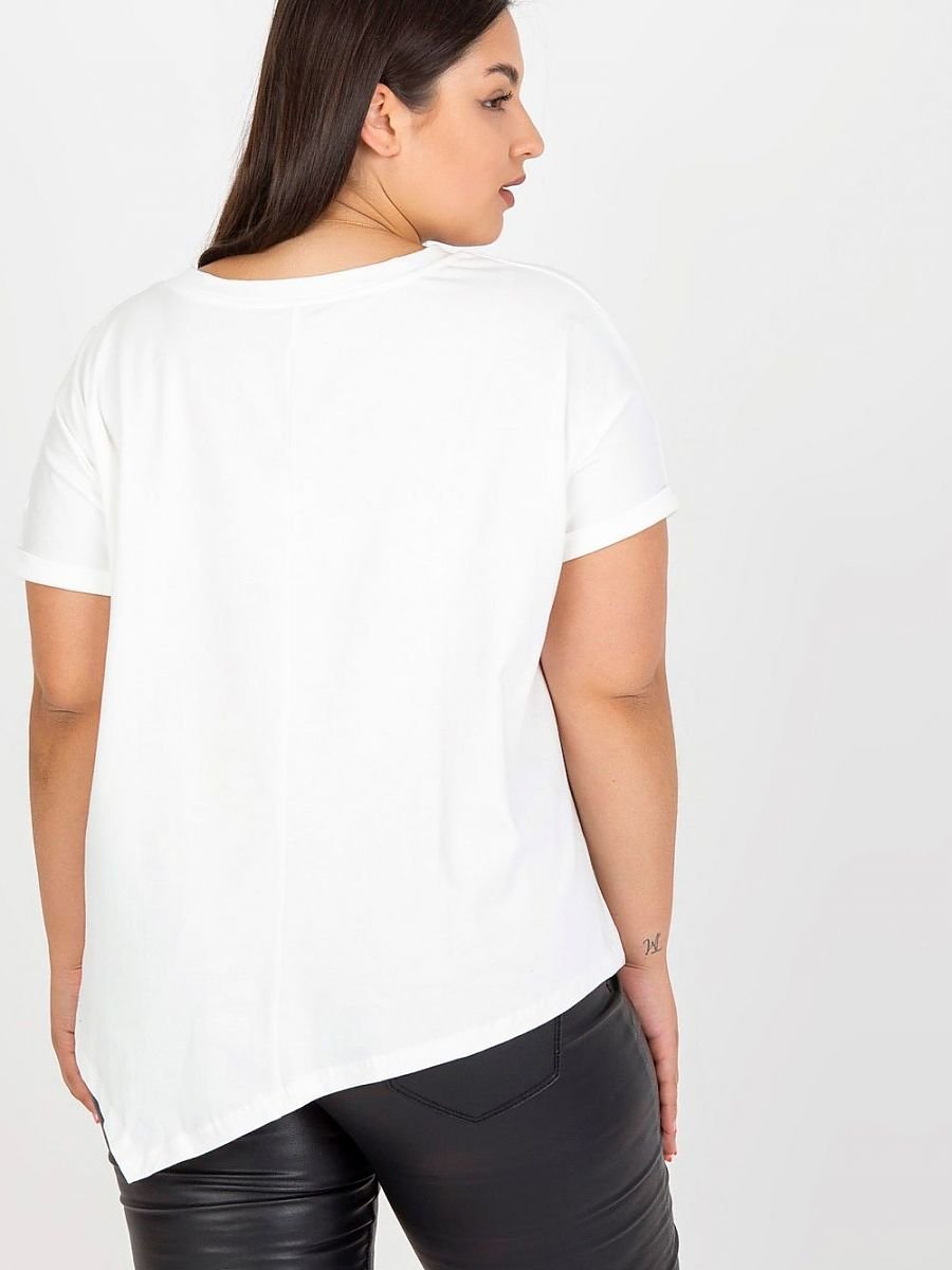Plus size T-shirt model 166725 Relevance