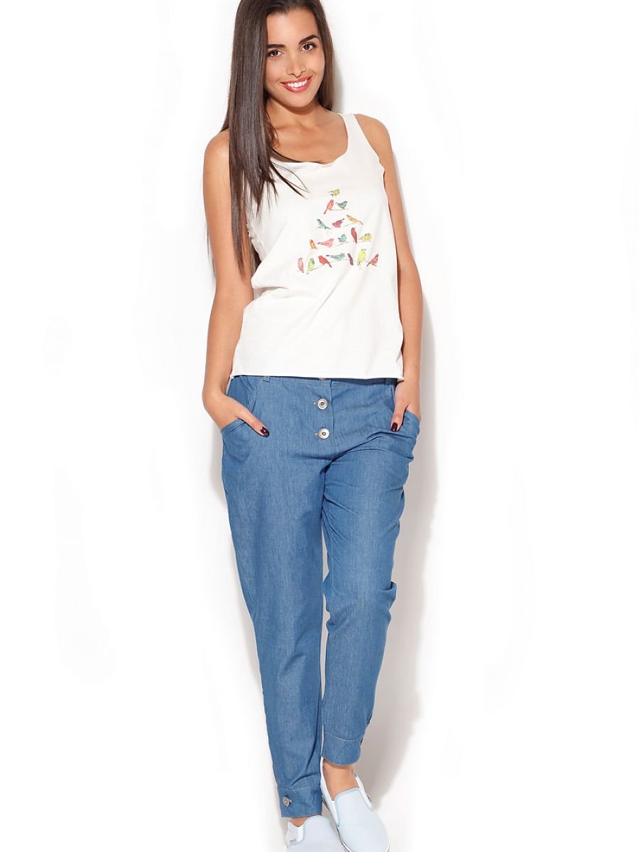 Women trousers model 43961 Katrus