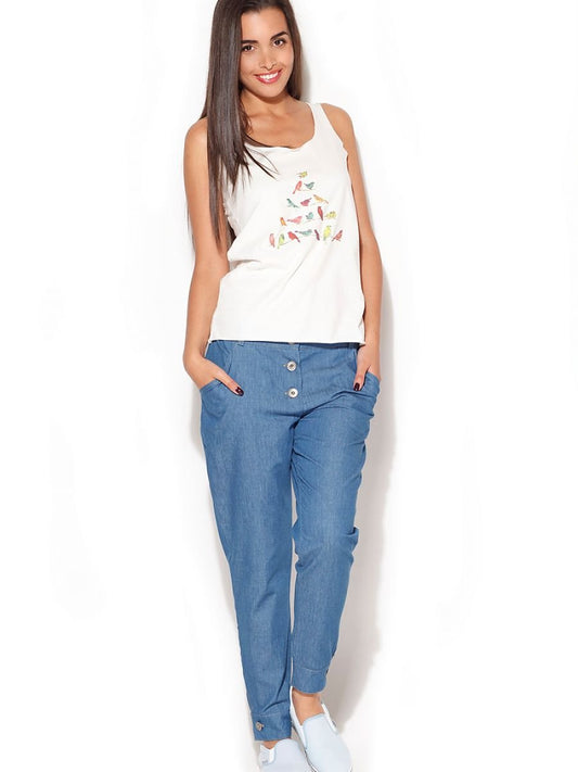 Women trousers model 43961 Katrus